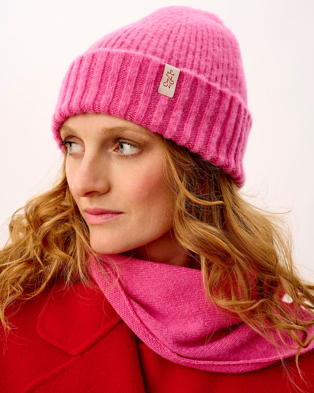 Bubblegum Rona Brushed Lambswool Hat