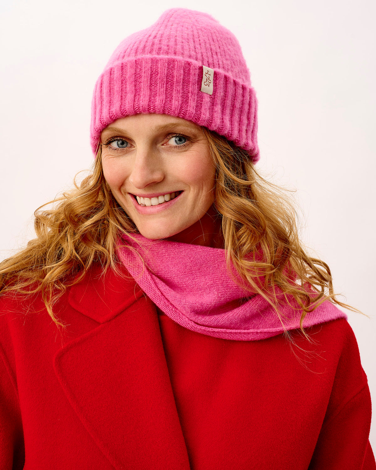 Bubblegum Rona Brushed Lambswool Hat