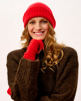 Tartan Scarlet Rona Brushed Lambswool Hat
