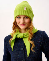 Lime Rona Brushed Lambswool Hat