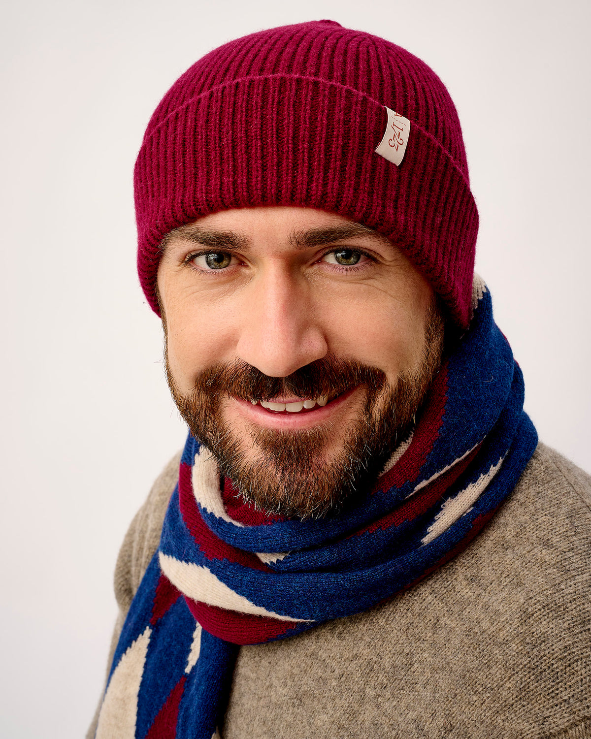 Bordeaux Clyde Lambswool Hat