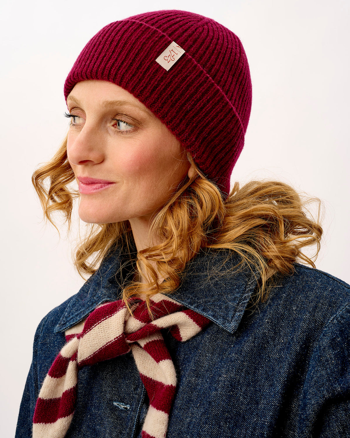 Bordeaux Clyde Lambswool Hat