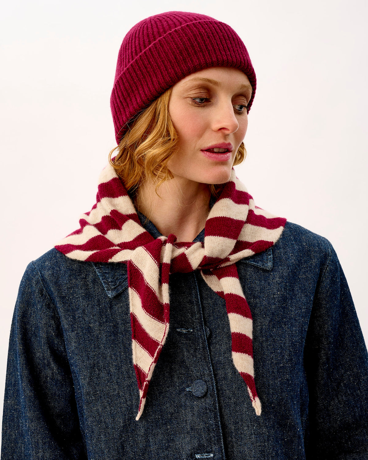 Bordeaux Clyde Lambswool Hat
