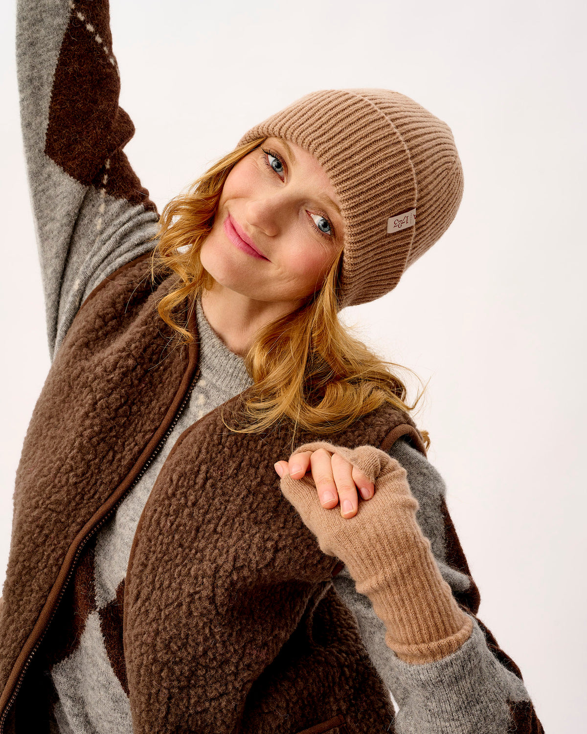 Camel Clyde Lambswool Hat