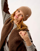 Camel Clyde Lambswool Hat