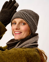 Cocoa & Vole Plaited Effect Lambswool Hat