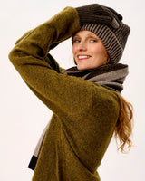 Cocoa & Vole Plaited Effect Lambswool Hat