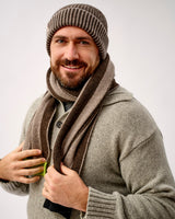 Cocoa & Vole Plaited Effect Lambswool Hat