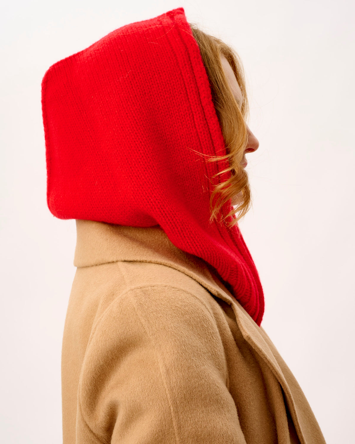 Tartan Scarlet Lambswool Hood