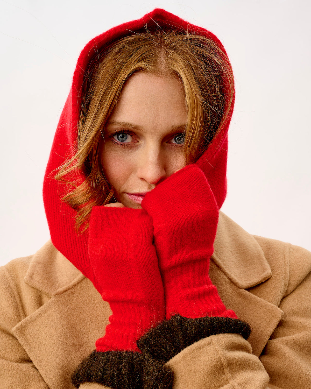 Tartan Scarlet Lambswool Hood