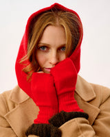 Tartan Scarlet Lambswool Hood