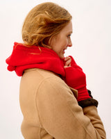 Tartan Scarlet Lambswool Hood