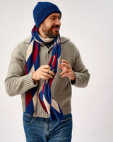 Regatta, Bordeaux & Linen Ayrshire Argyle Lambswool Scarf