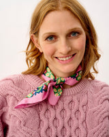Daisy Loop 100% Silk Scarf