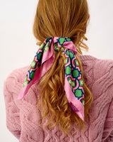 Daisy Loop 100% Silk Scarf