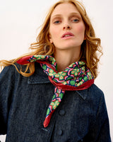 Daisy Loop 100% Silk Scarf