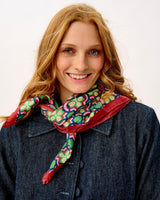 Daisy Loop 100% Silk Scarf