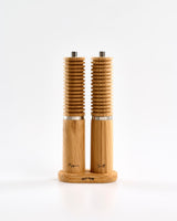 Oak Salt & Pepper Grinders Set
