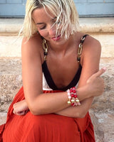 Pink & Red Avoca Venus Bracelet
