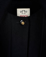 Black Cashmere Blend Berry Cape