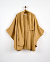 Camel Cashmere Blend Berry Cape
