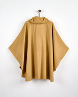 Camel Cashmere Blend Berry Cape