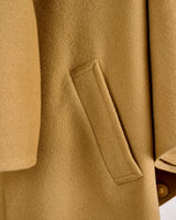 Camel Cashmere Blend Berry Cape