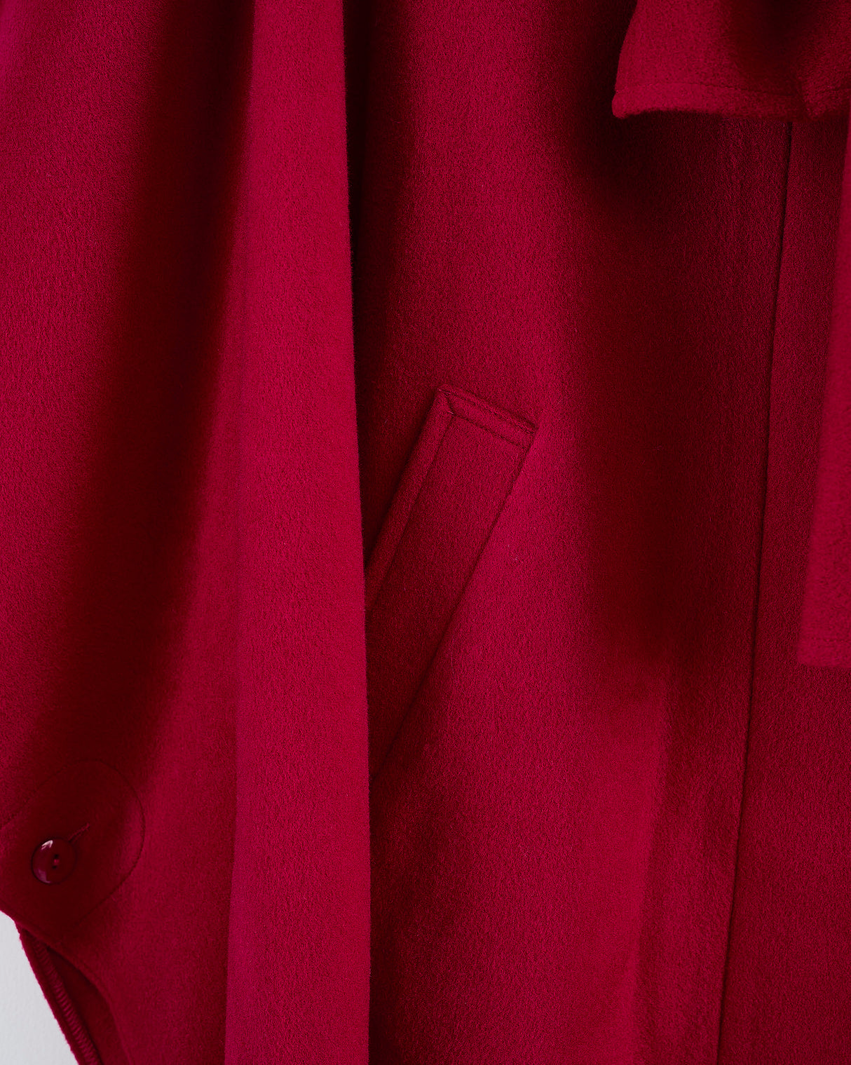 Rosewood Cashmere Blend Berry Cape