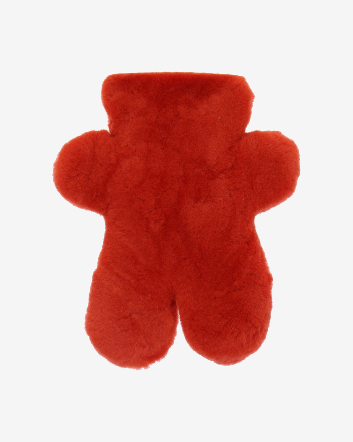 Burnt Orange Sheepskin Teddy Hot Water Bottle