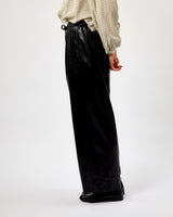 Fig Odaesan Faux Leather Trousers