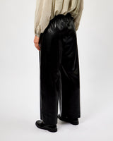 Fig Odaesan Faux Leather Trousers