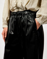 Fig Odaesan Faux Leather Trousers