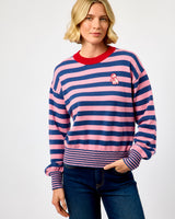 Rose Akita Stripe Jumper
