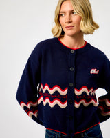 Blue Marine Roadtrip Cardigan