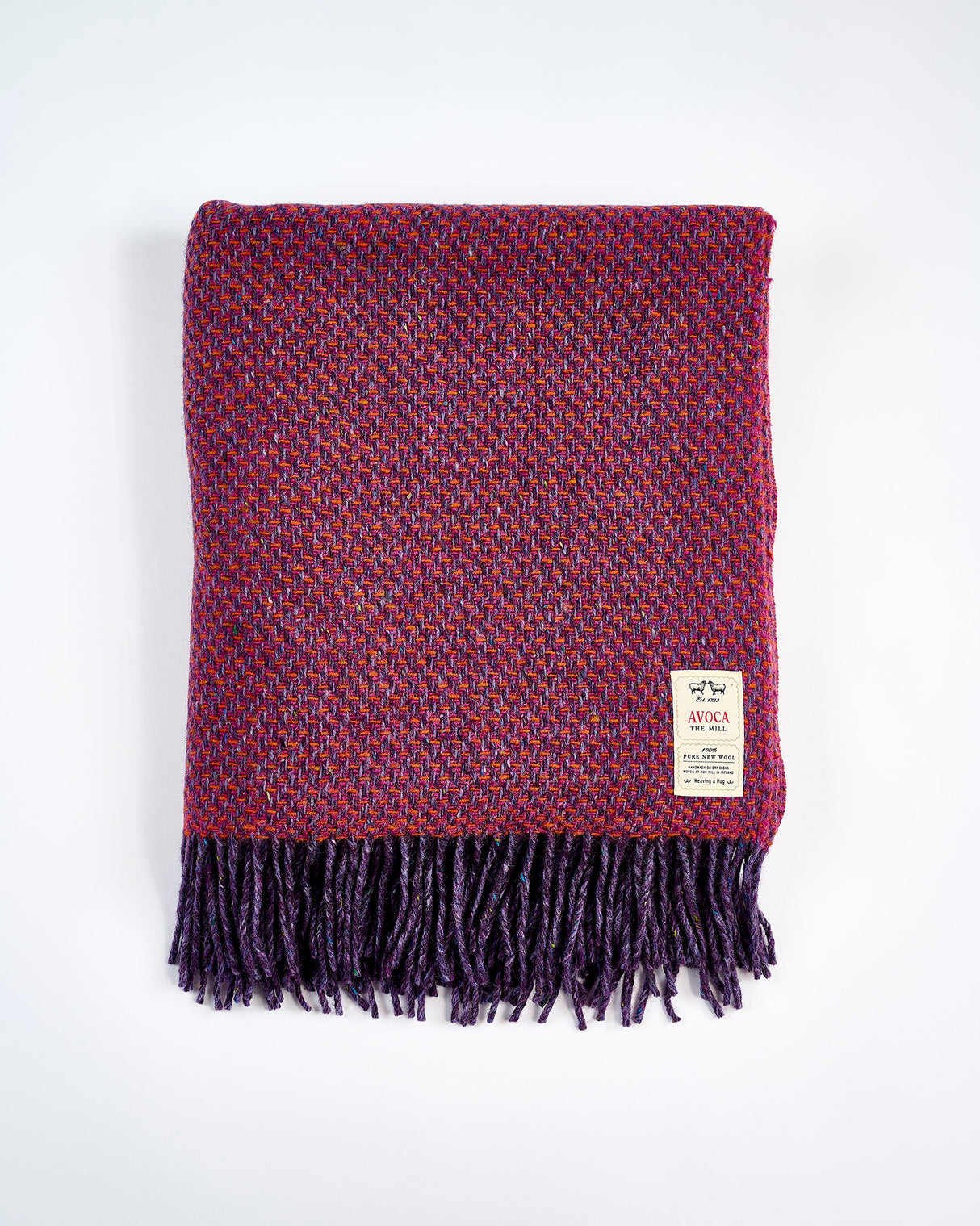 Berry Cobble Donegal Throw