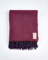 Berry Cobble Donegal Throw