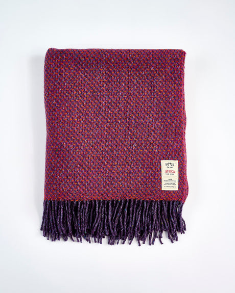Berry Cobble Donegal Throw