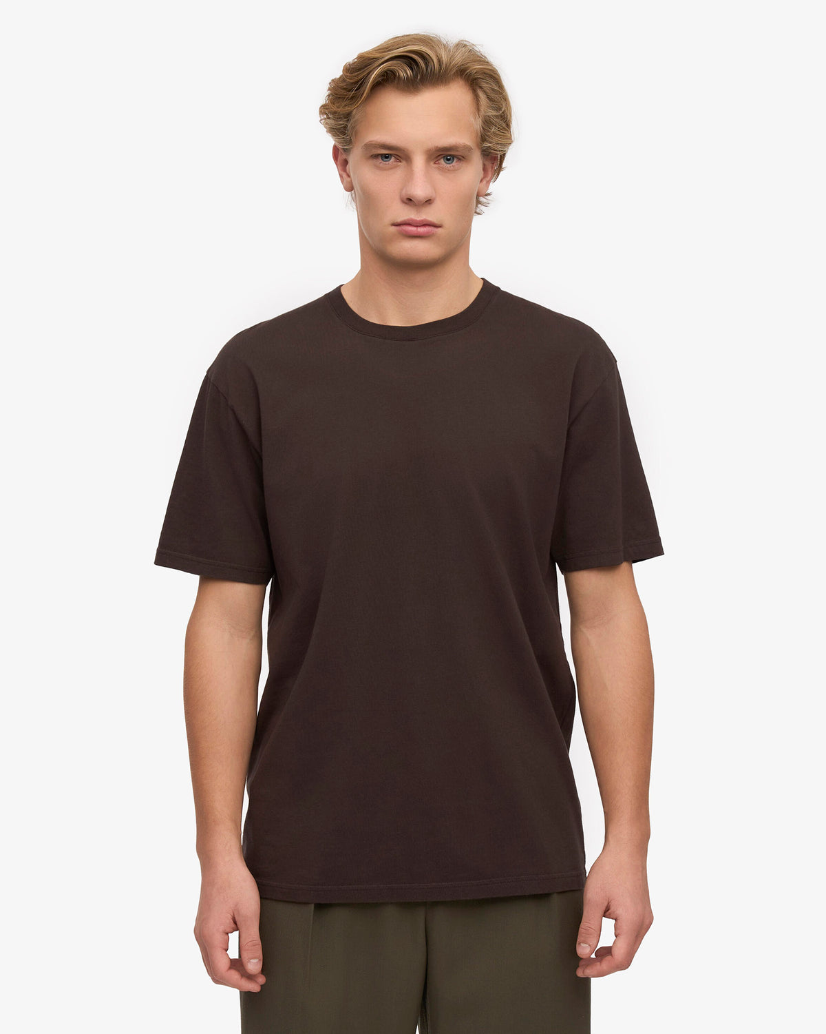 Coffee Brown Classic Cotton T-Shirt