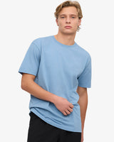 Seaside Blue Classic Cotton T-Shirt