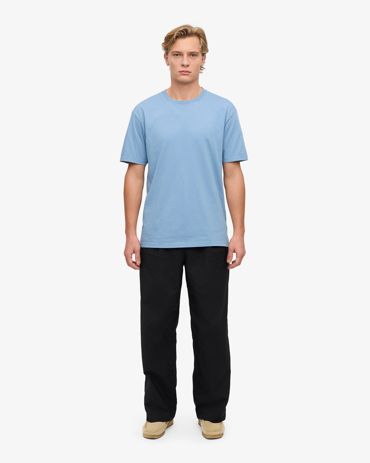 Seaside Blue Classic Cotton T-Shirt