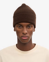 Coffee Brown Merino Beanie