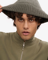 Dusty Olive Merino Beanie