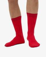 Scarlet Red Classic Socks