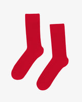 Scarlet Red Classic Socks