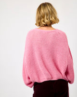 Bon Bon Pink Marl Cyro Knitted Jumper