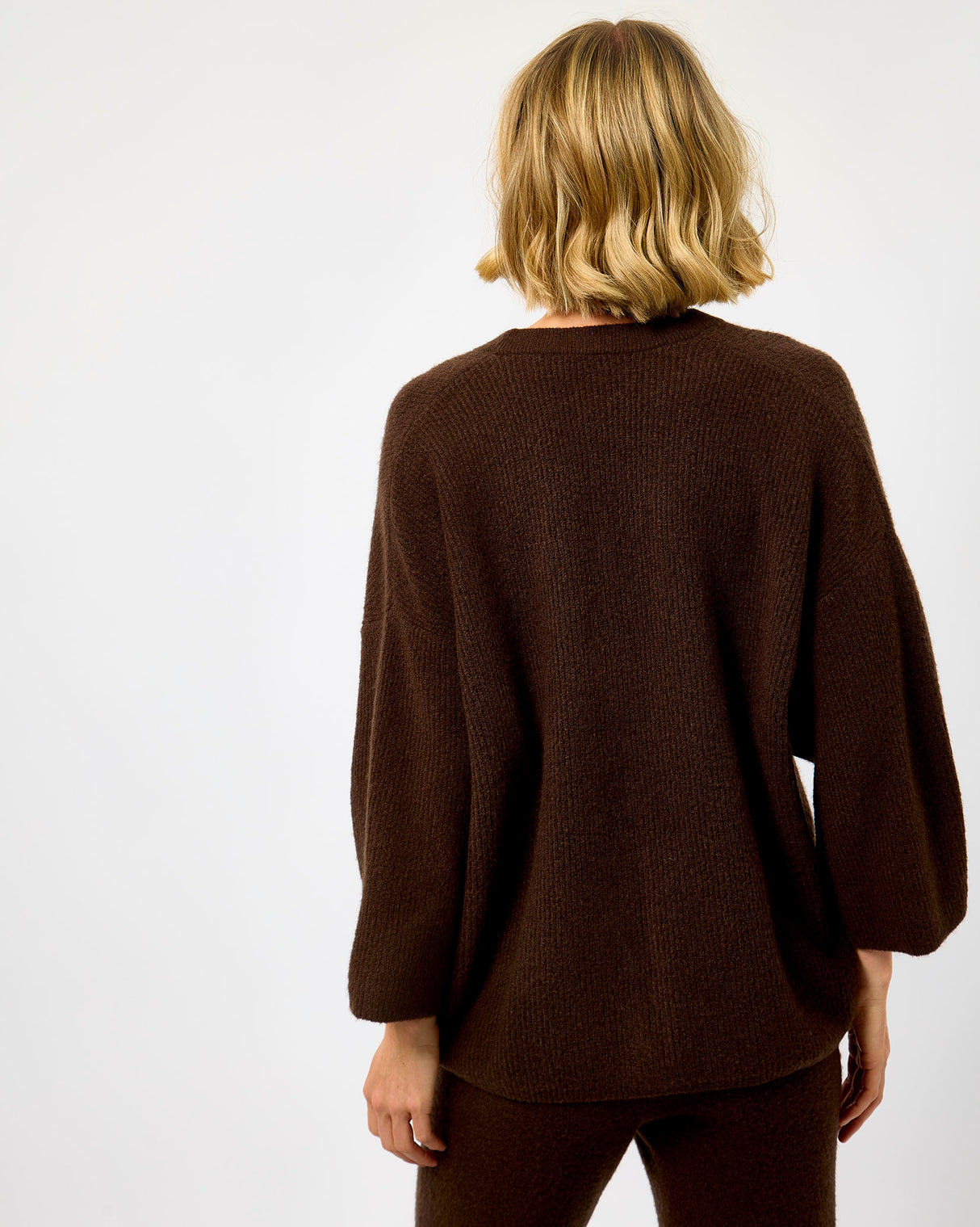 Brown Marl Damsville Cardigan