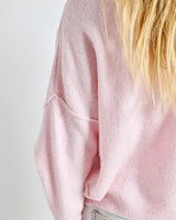 Pastel Pink Marl Damsville Sweater