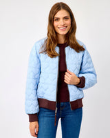 Fudge Cloak & Light Blue Djenna Reversible Bomber Jacket