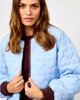 Fudge Cloak & Light Blue Djenna Reversible Bomber Jacket