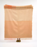 Sandstone Gradient Double Sided Cashmere & Merino Throw